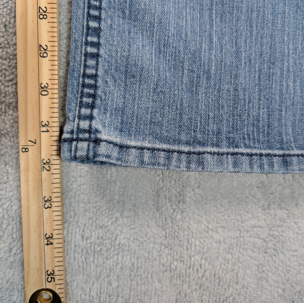 Cody James Jeans Mens 32x34 Straight Leg Light Wash Western Denim - Picture 4 of 12